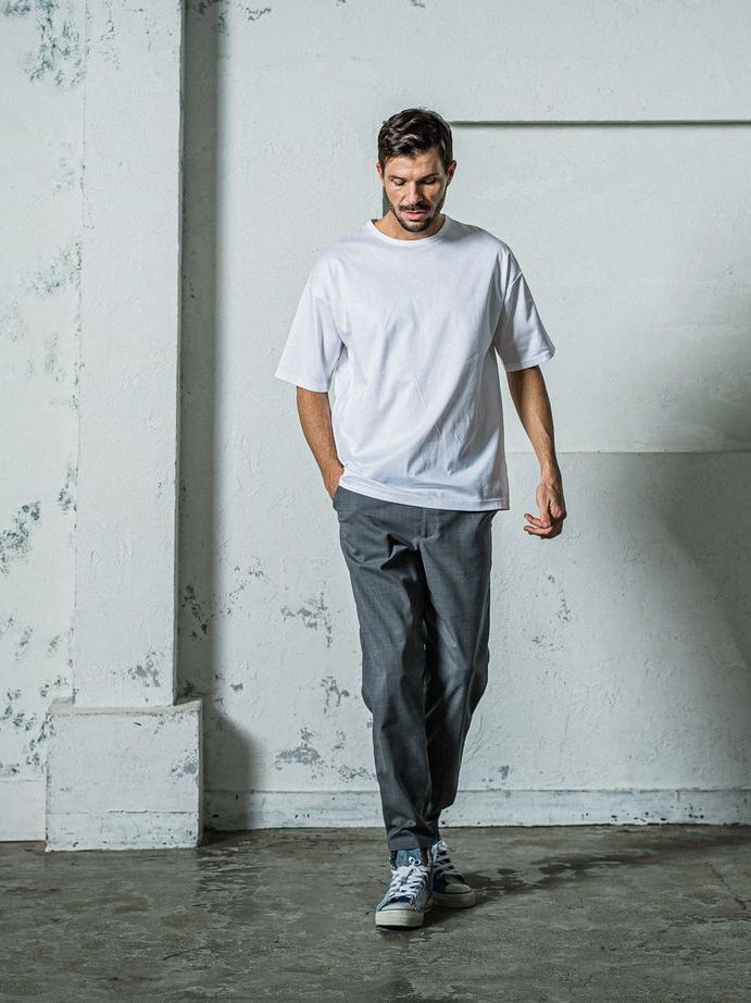 《予約11月17日19時締め》 Finest  BASIC  LOOSE T / ルーズTシャツ / ホワイト