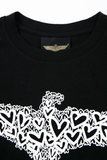 HEART EAGLE TEE/ ブラック 【BOY LONDON】