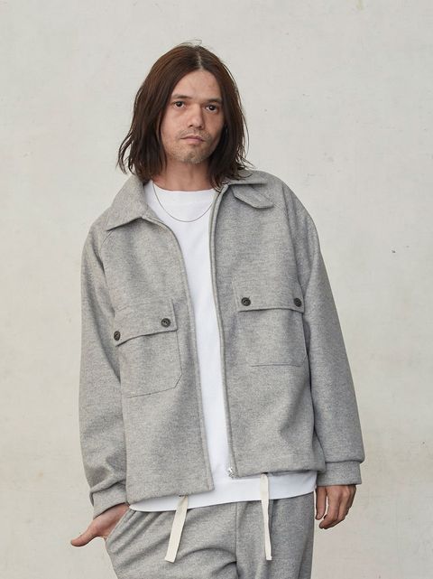 BONDING SPORTSJACKET / ジャケット / モクグレー 【EGO TRIPPING】