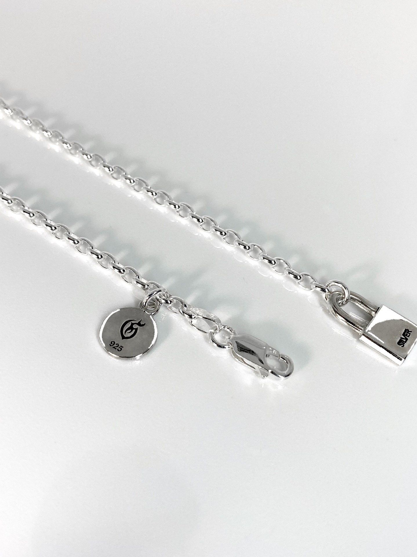 《受注生産》 CHAIN NECKLACE #1 with GODSIZE® I.D. TAG 【注文から2～3週間後入荷予定】