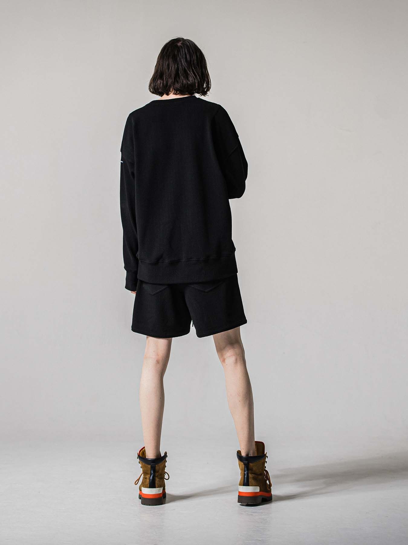 【予約品 11月16日(日) 締切】BLISTER KNIT HALF PT / ブリスターニットハーフパンツ / ブラック