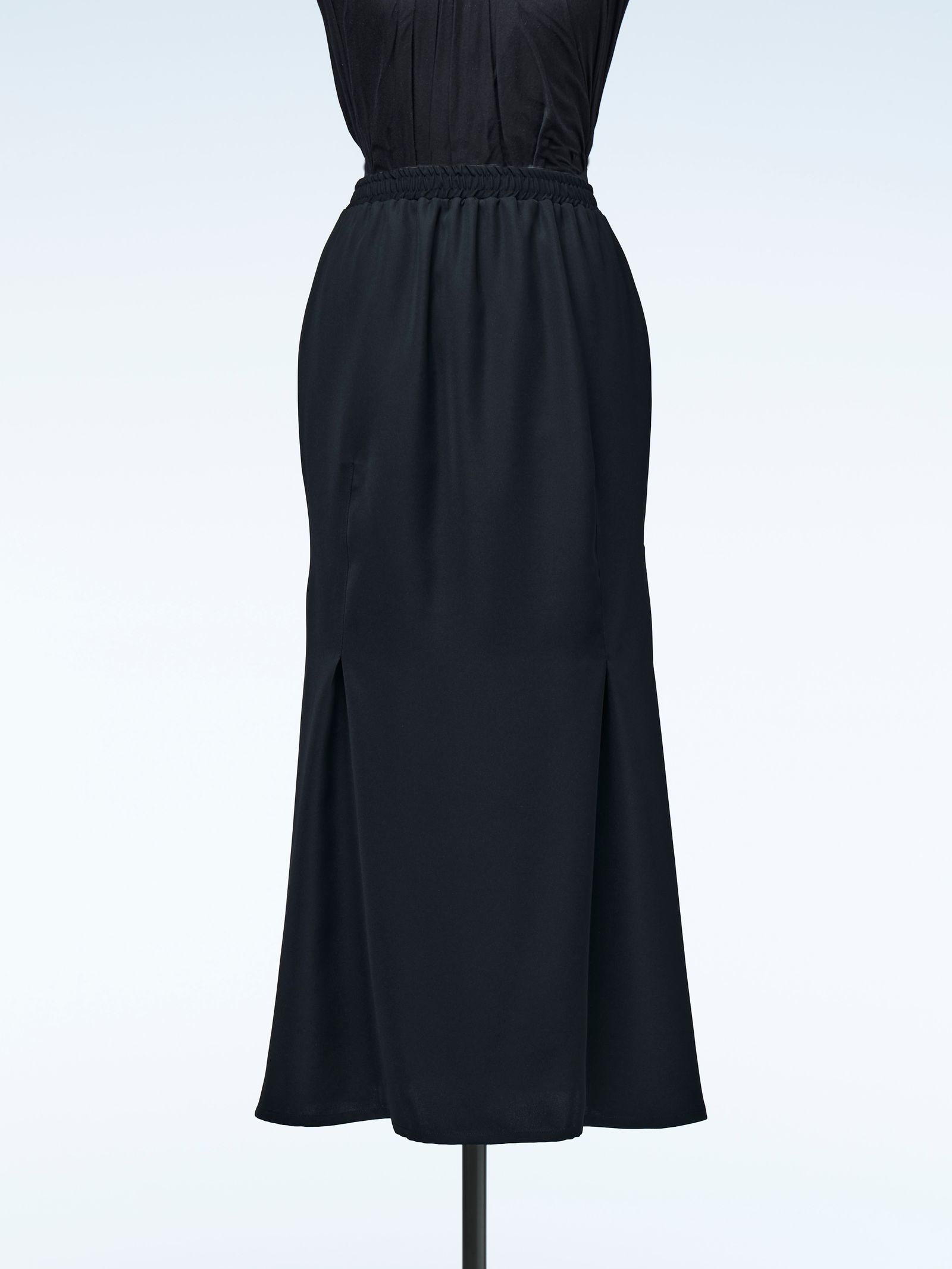 《予約品4月23日18時締め》 EasyFlareMermaidSkirt / マーメイドスカート  / ブラック 【THE ONENESS】 8月中入荷予定