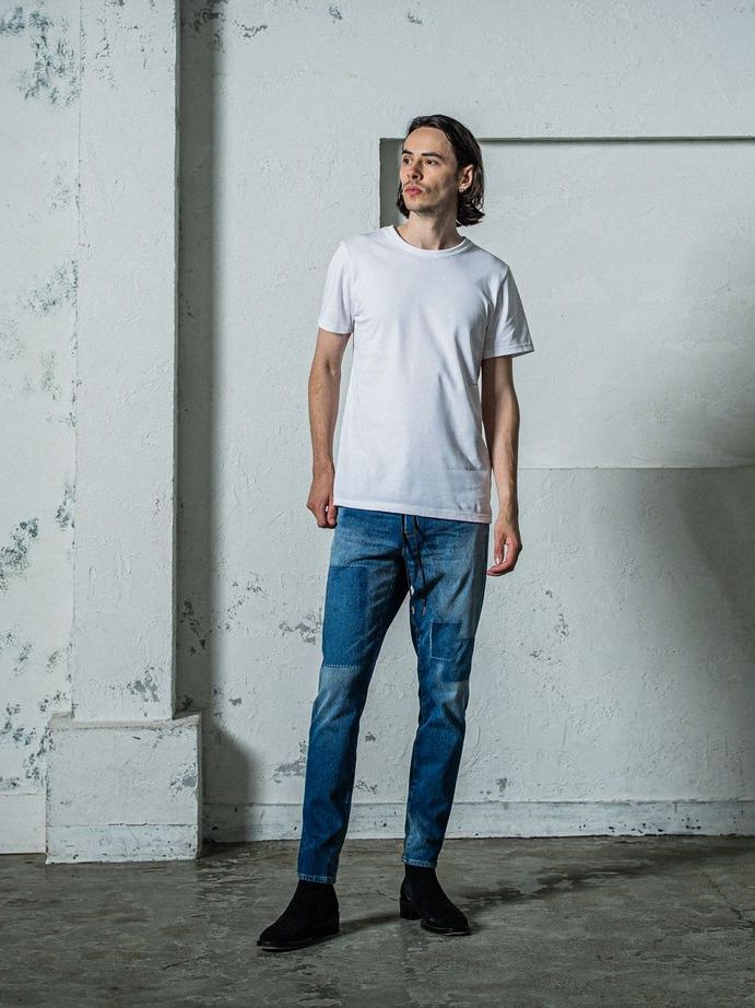 SIDE RC BASIC TEE / プリント入りTシャツ / ホワイト