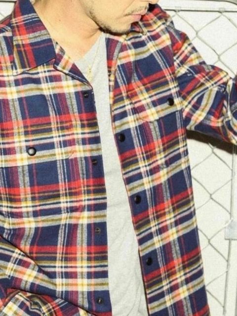 HEAVY FLANNEL JK  / レッドチェック【ORATA】