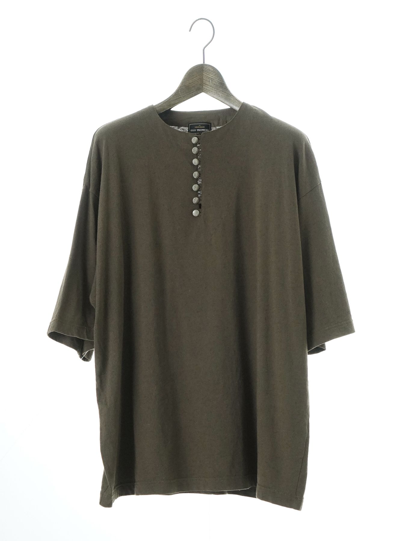 【予約品 11月23日(日) 締切】EUROHENRY / コットンリネン ヘンリーネック / BEIGE