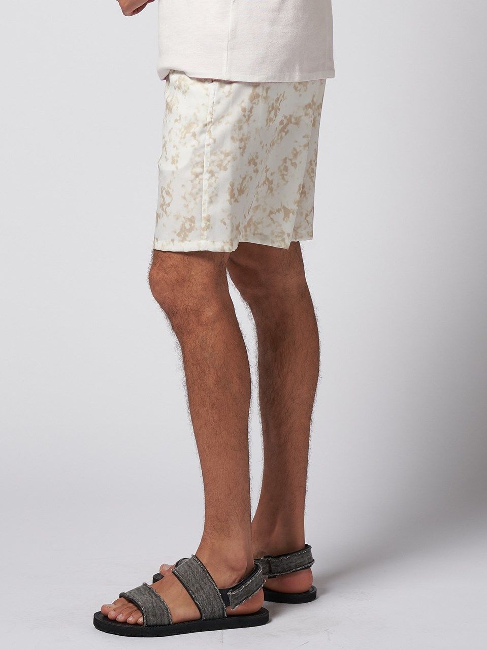 《予約品》 patterned shorts / ショートパンツ / ライトイエロー