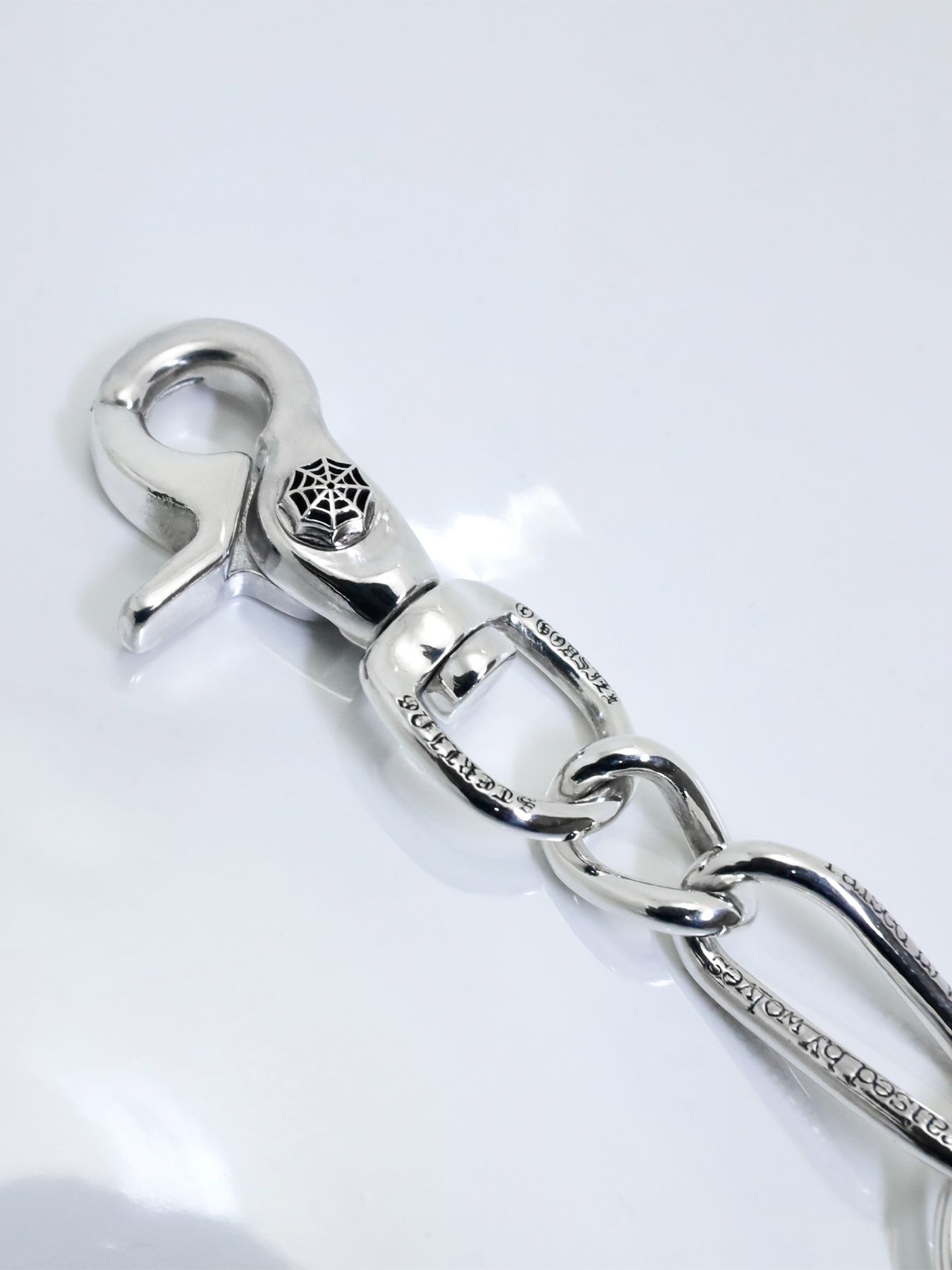 《受注生産》GODSIZE® FIGARO KEY CHAIN with PADLOCK / ゴッドサイズ® フィガロキーチェーン ウィズ パドロック / 注文から2～3週間後入荷予定