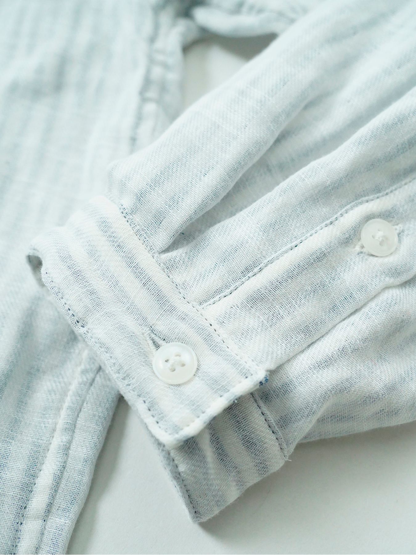 【予約品 11月9日(月) 締切】BACKSTRIPESHIRT / バックストライプシャツ / ホワイト