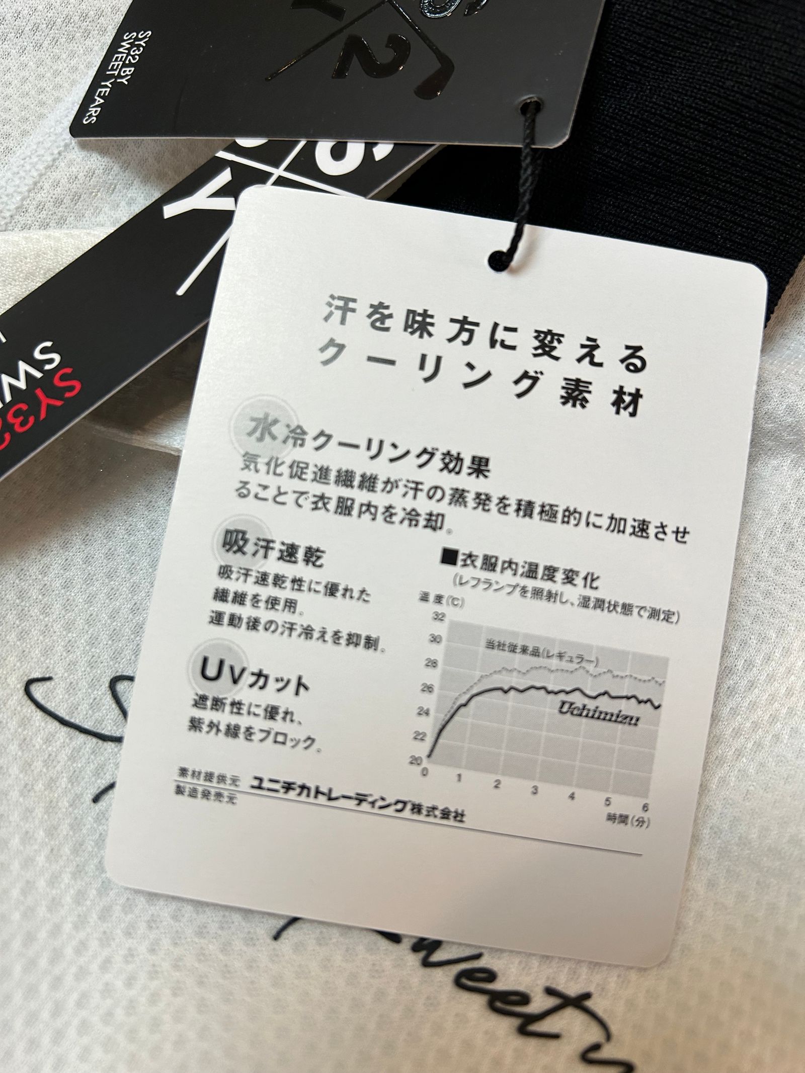 SIDE LINE COOL POLOポロシャツ｜MEN'S【SY32 by SWEET YEARS GOLF】