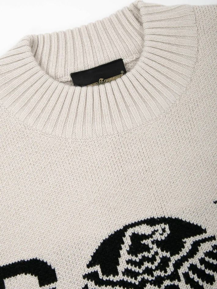 BOY CREW NECK SWEATER OFF WHITE【B223N6060031】