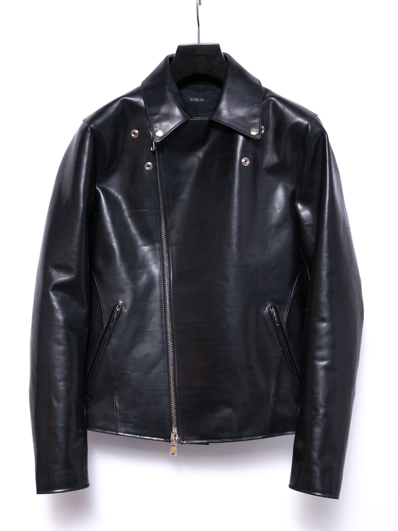 【予約品 4月6日(月) 締切】Full Vegetable Tanned Italian Double Shoulder Steer Hide Double Riders / フルベジタブルタンニン鞣し イタリアン ダブルショルダー ダブルライダース / TRIGGER