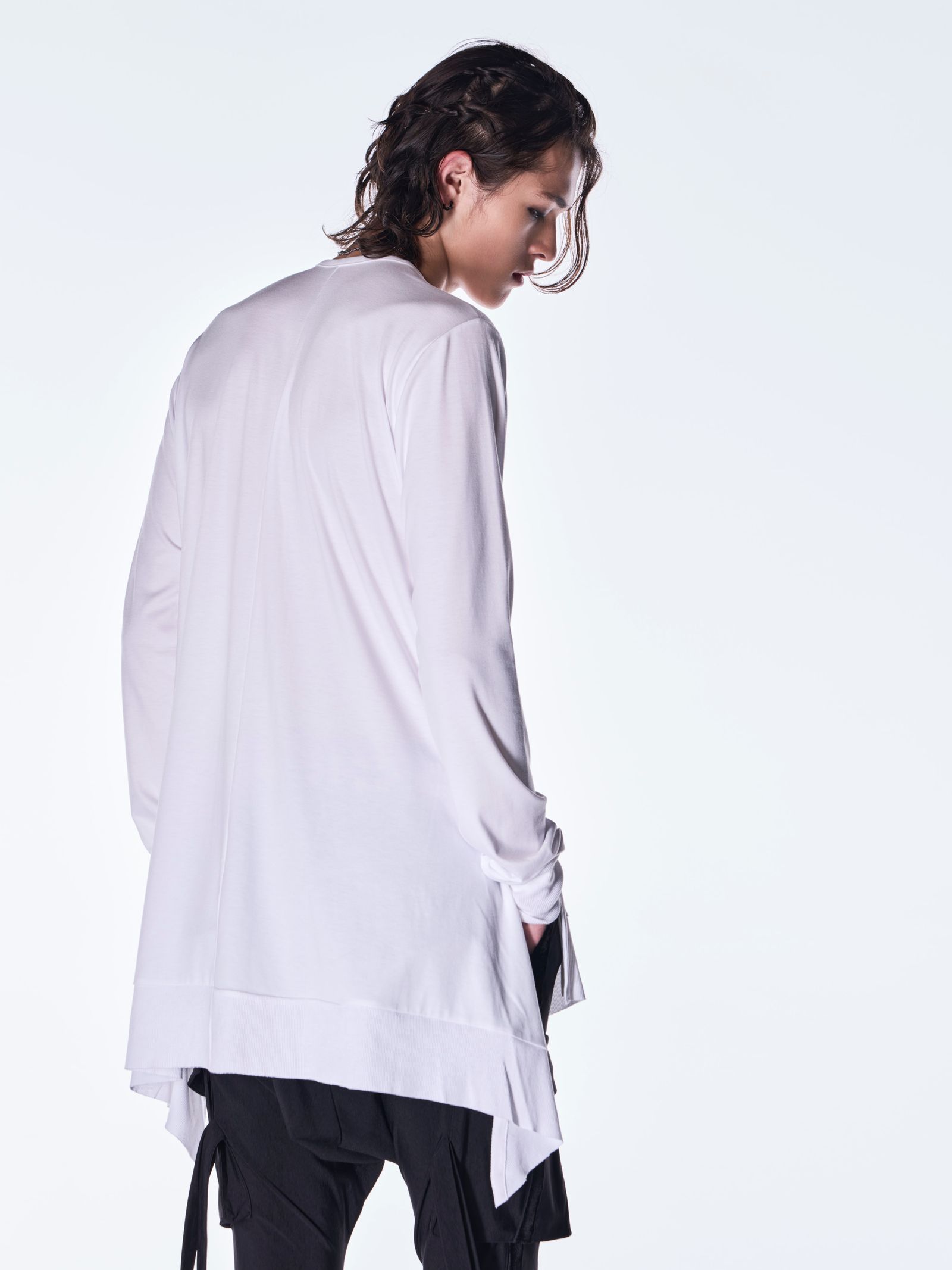 【予約品 6月29日(月) 締切】BEATENJIKU Piping Flare T-Shirt / パイイング フレア Tシャツ / ホワイト