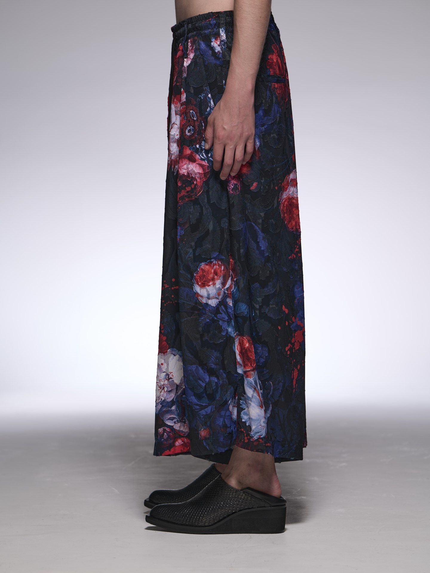 kiryuyrik - 《予約品》 SplashFloraWideTuckSlacks / ワイド