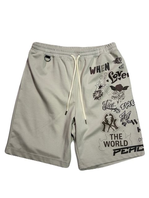 【予約品 8月23日(日) 締切】ST/JER SHORTS INKJET / ライトグレー