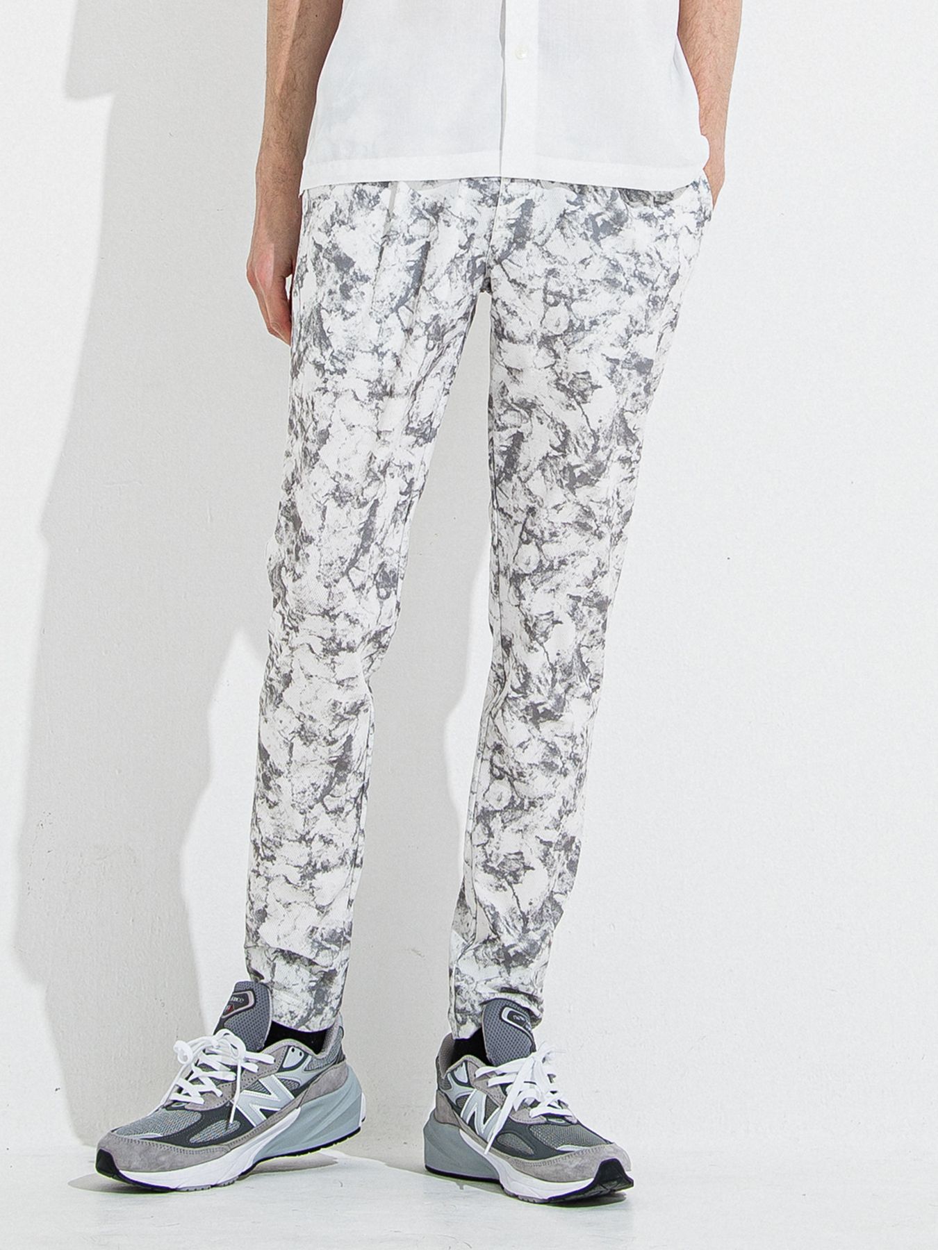 【予約品】CHRIS EASY TUCK PANTS / クリスイージータックパンツ / マーブルグレー