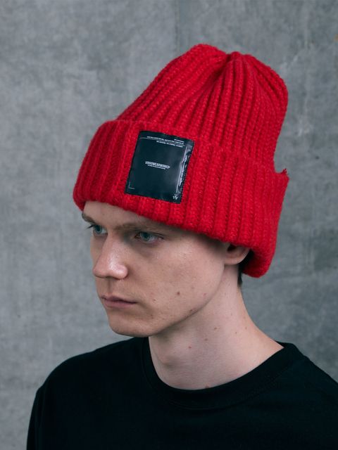 MASSIVE WAVE BEANIE 2 / RED
