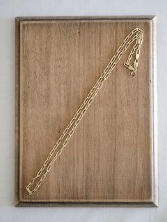 《予約品》 AZUKI CHAIN  / ゴールド