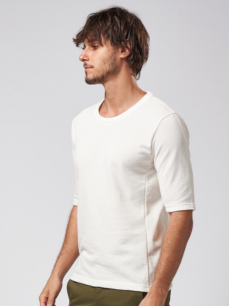 half sleeve KANOKO cut&sewn / Tシャツ / ホワイト
