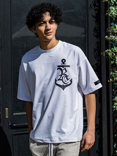 《予約品3月3日18：00締め》 anchor RCl RUSH OVER T / ラッシュガードTシャツ / ホワイト