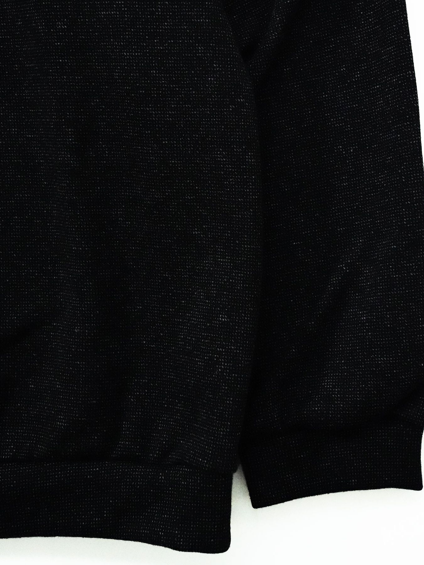 【予約品】 LUXEWEAVE / ハイネック / ドットブラック