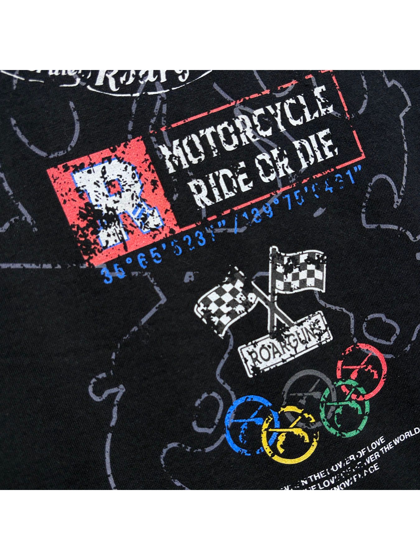 【予約品 3月9日(月) 18:00 締切】INKJET PRINT SWAET / インクジェットプリント スウェット / ブラック