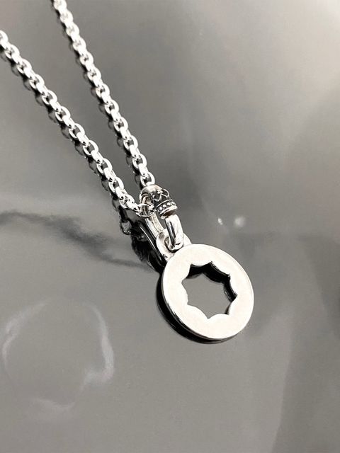 《受注生産》CUT OUT FLOWER NECKLACE / フラワープレートネックレス / 注文から1～2週間後入荷予定