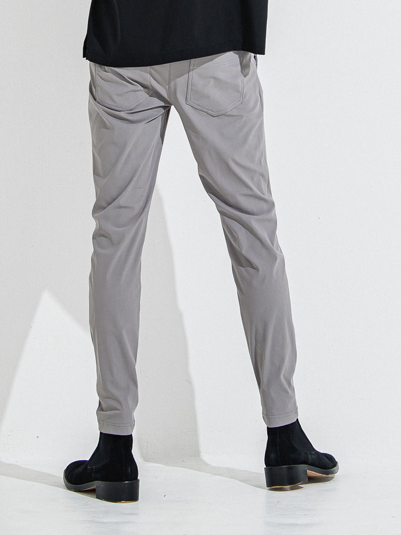 CHRIS EASY TUCK PANTS / クリスイージータックパンツ / グレー