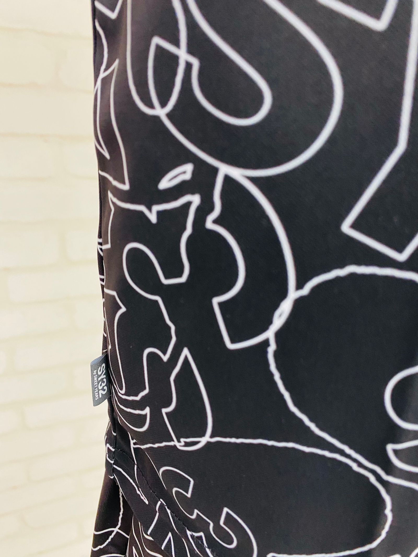 GRAPHIC ACTIVEラッシュガード TEE BLACK【SY32 by SWEET YEARS】