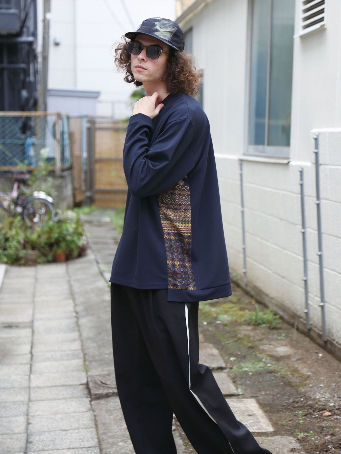 NOMAD CUTSEW / ネイビー【QUOLT】