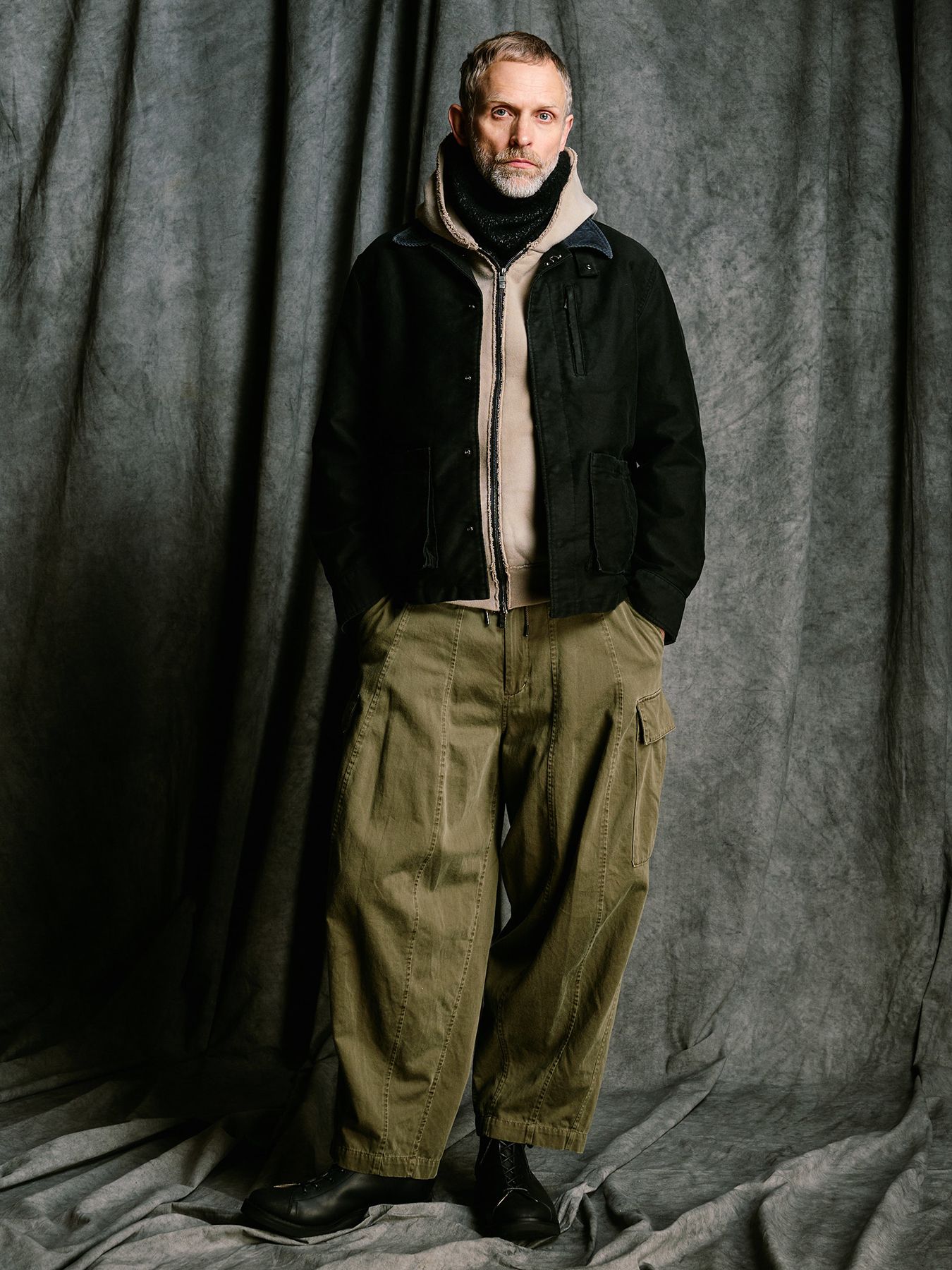 【予約品 4月19日(日) 18時締切】fade zip-up hoodie / フェード ジップアップ フーディー / フェードベージュ