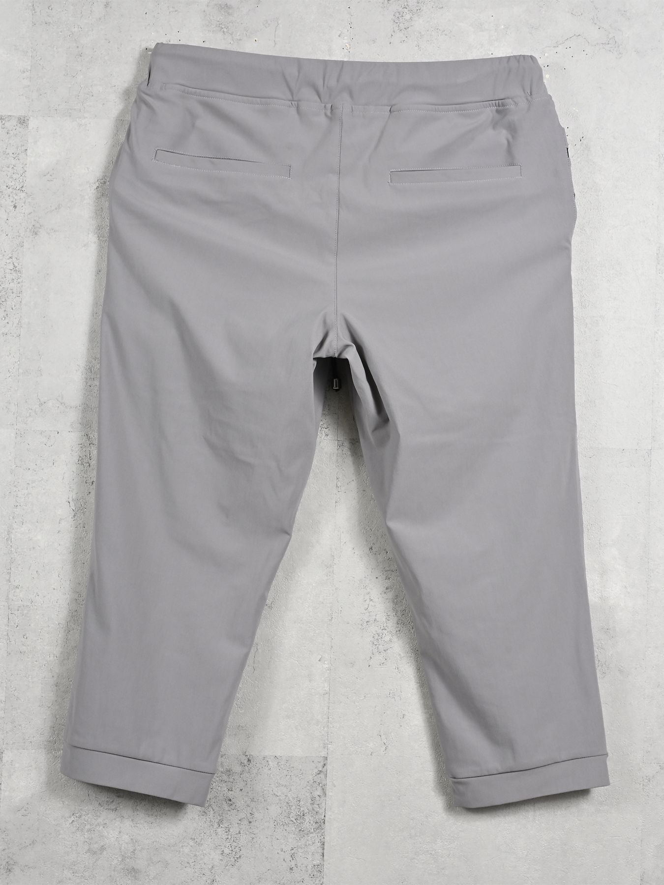 【予約品 11月16日(日) 締切】RE CROPPED PT / ナイロン イージークロップドパンツ / グレー