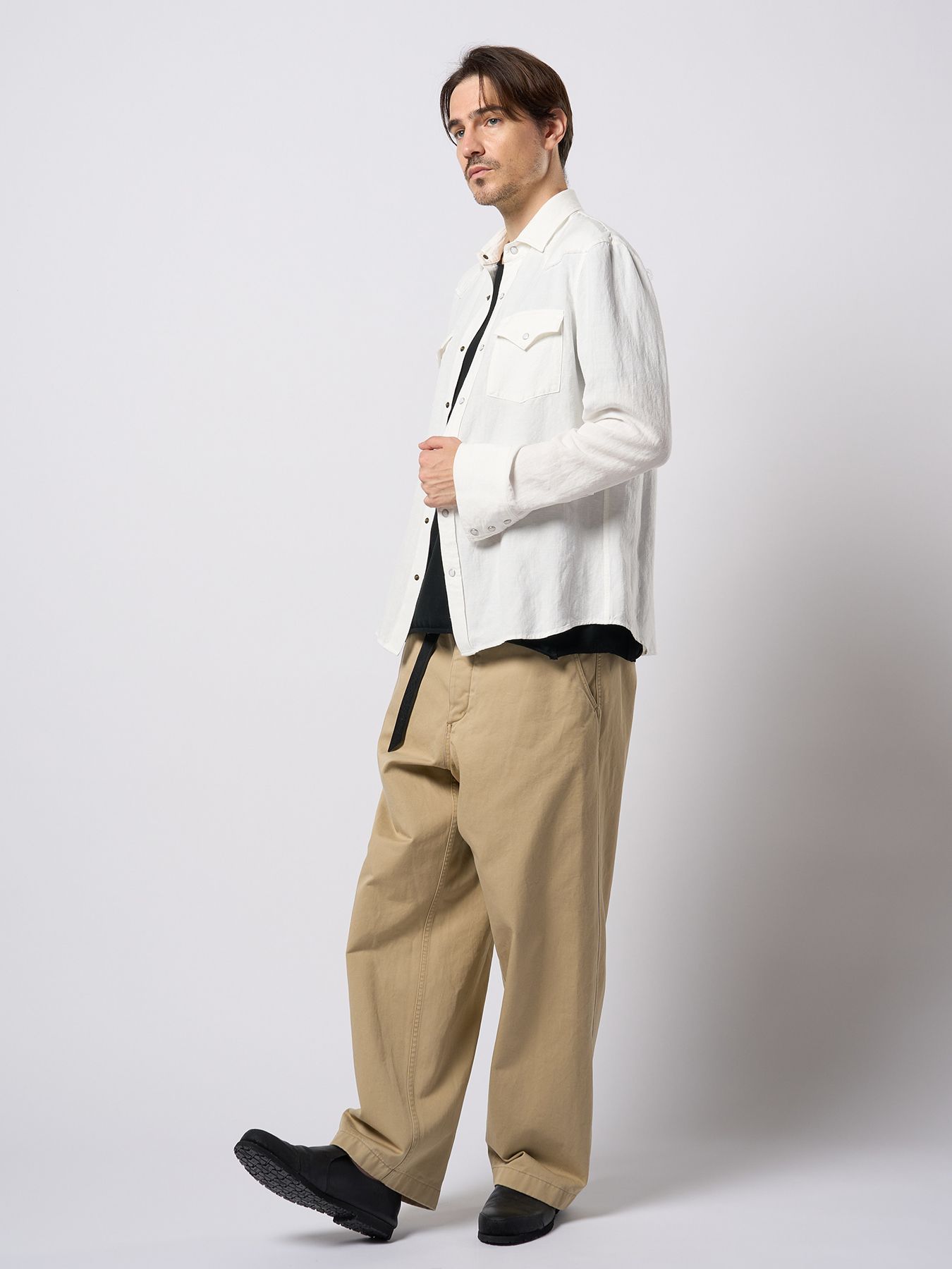【予約品 9月23日(火) 締切】vintage chino trousers / ヴィンテージチノトラウザーズ / ベージュ