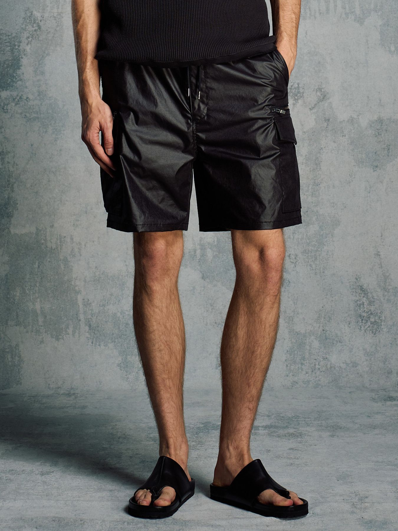 【予約品 1月25日(日) 締切】solid cargo shorts / ソリッド カーゴショーツ / ブラック