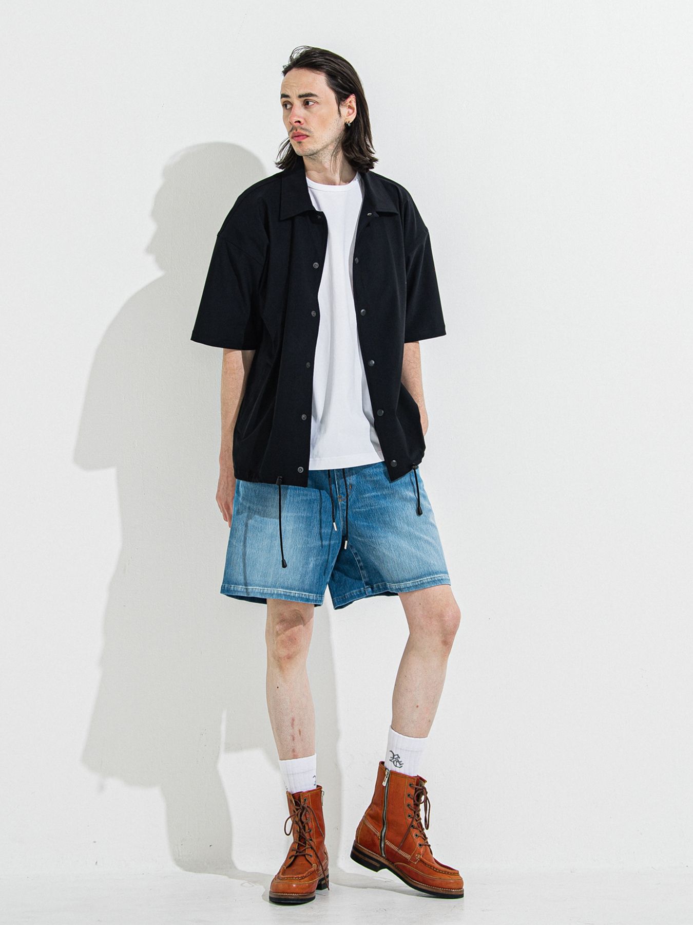 【予約品 】YOAKE PHOTO OVER TEE /  フォトオーバーサイズTシャツ / ホワイト