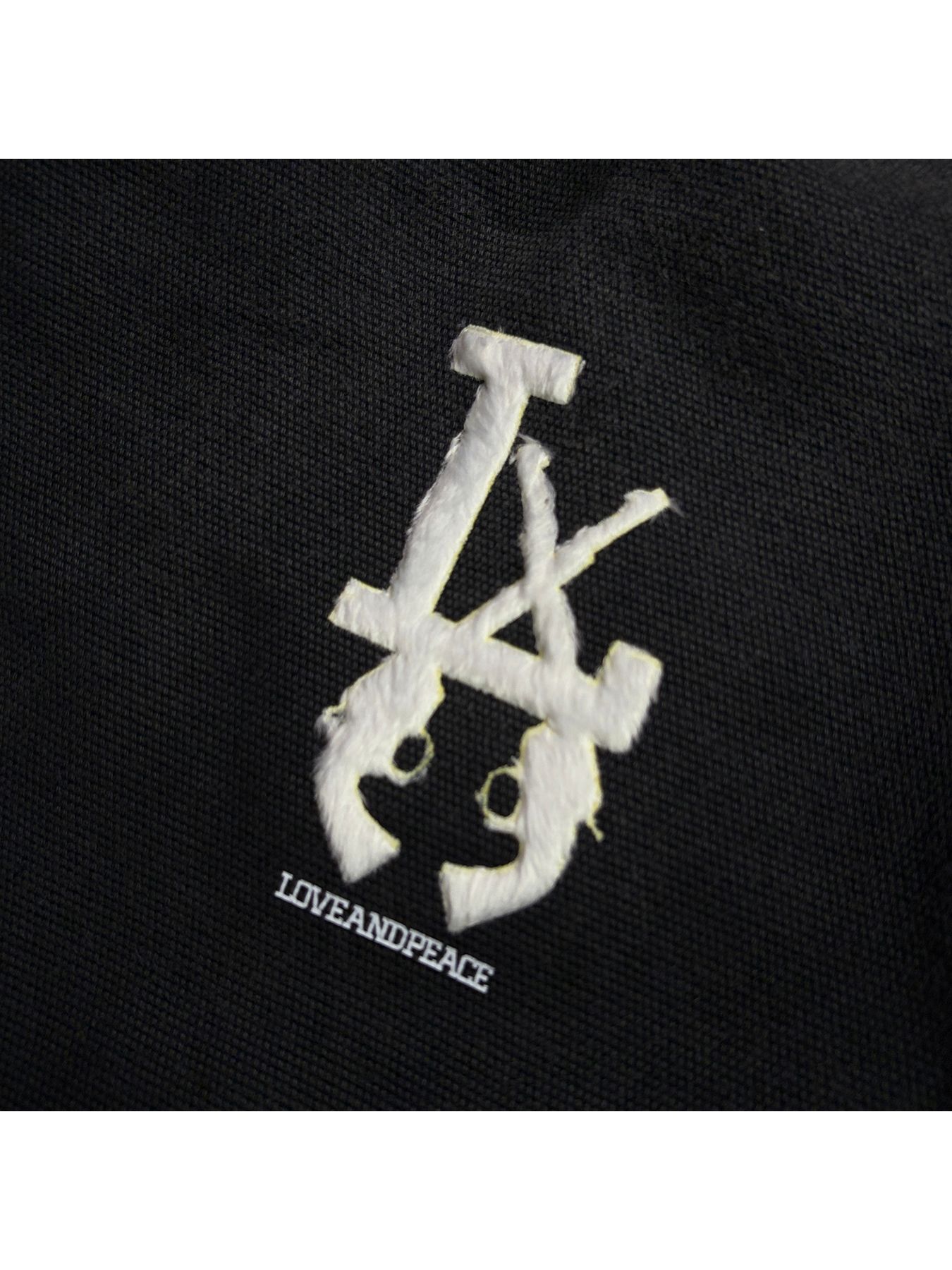 【予約品 3月9日(月) 18:00 締切】LA OXFORD JKT / LA オックスフォード コーチジャケット / ブラック