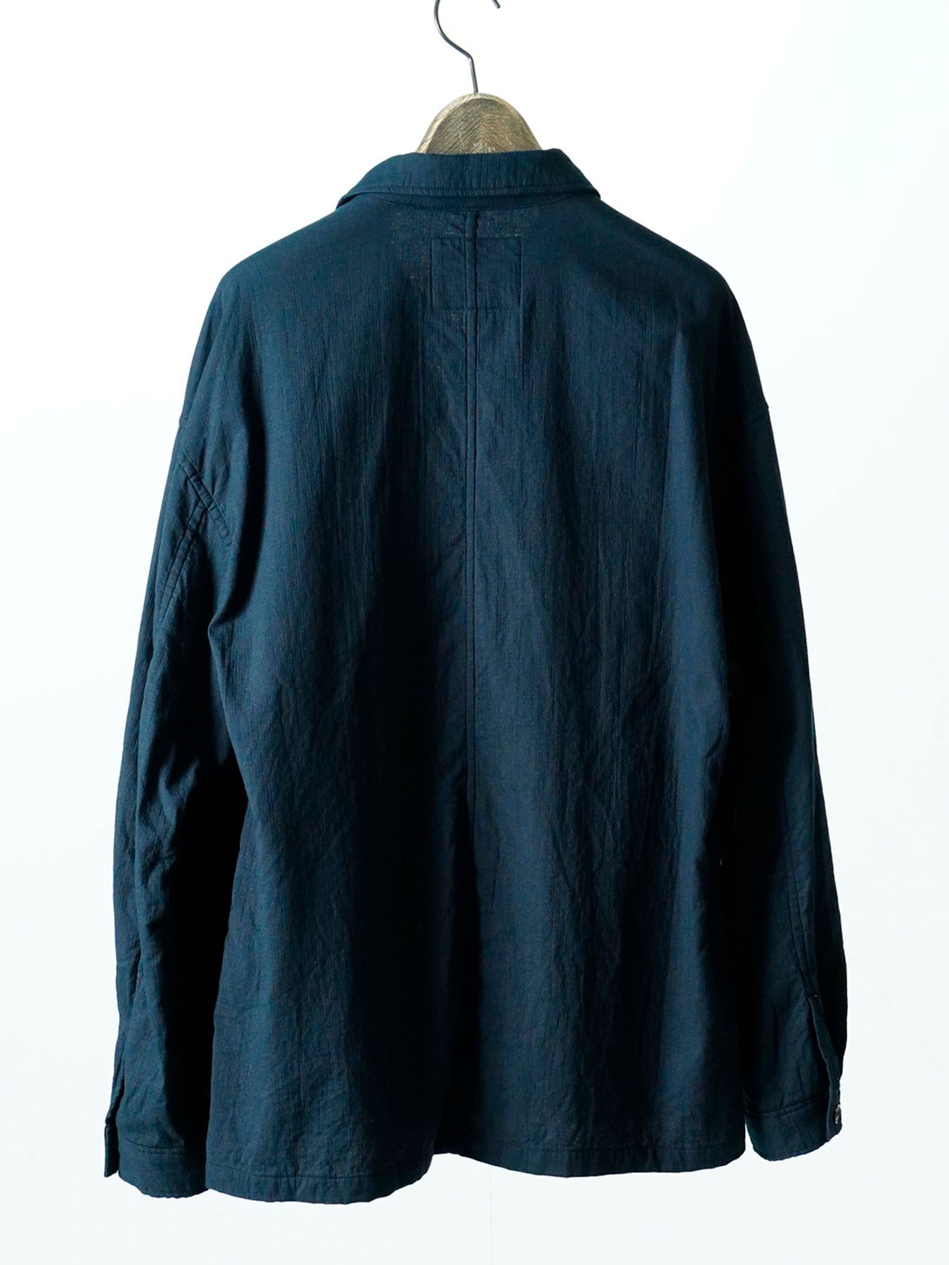 【予約品 11月9日(月) 締切】FEATHERALL / Wガーゼ カバーオール / ネイビー