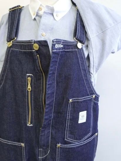 デニムダックオーバーオール made in Japan