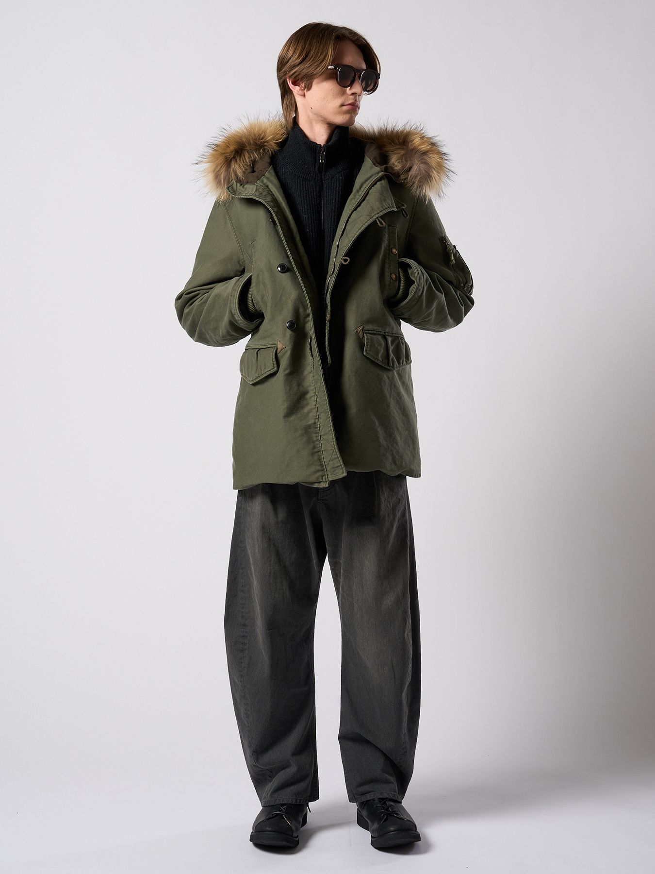 【予約品 4月19日(日) 18時締切】wide banana used / ワイドバナナユーズド / ダストチャコール