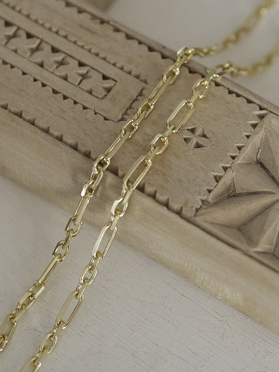 《予約品 》 ANCHOR FIGARO CHAIN  / ゴールド
