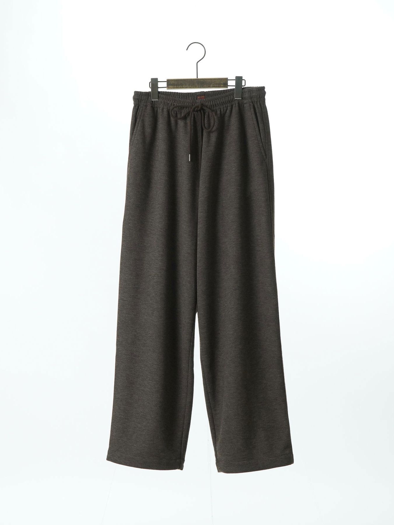 【予約品 】LUXMODERN EASYTROUSERS / イージーパンツ / 杢ブラウン