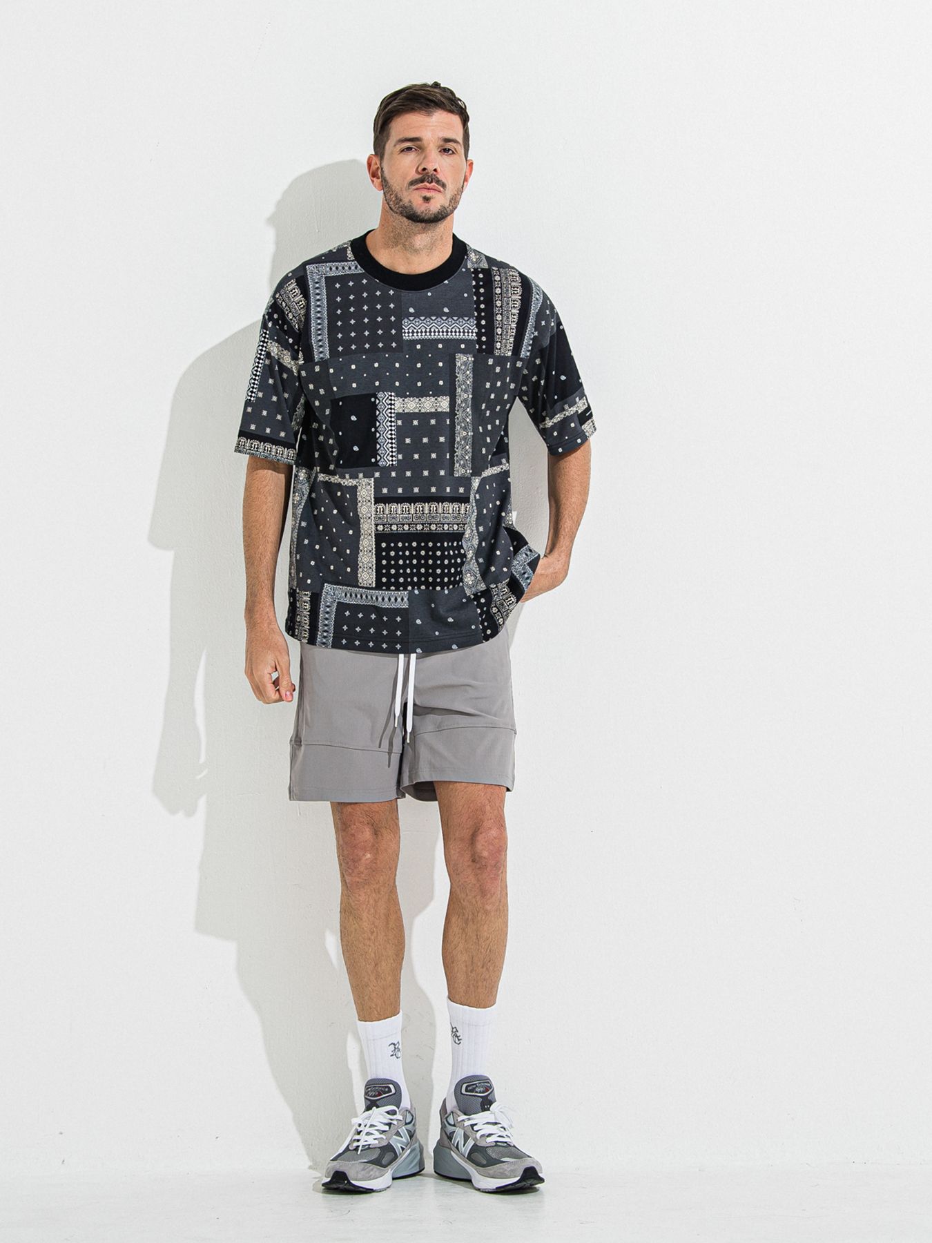 【予約品 】TYLER NYLON SHORTS / タイラー ナイロンショーツ / グレー
