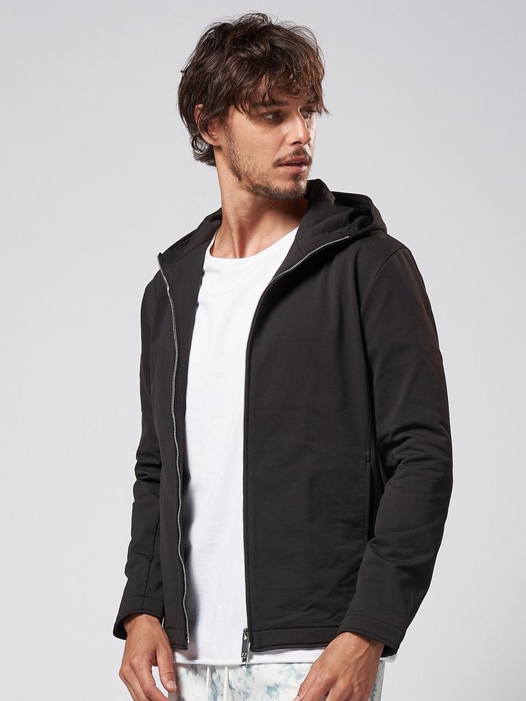 wjk - 《予約品》 high neck zip-up parka / パーカー / ブラック | BRYAN 