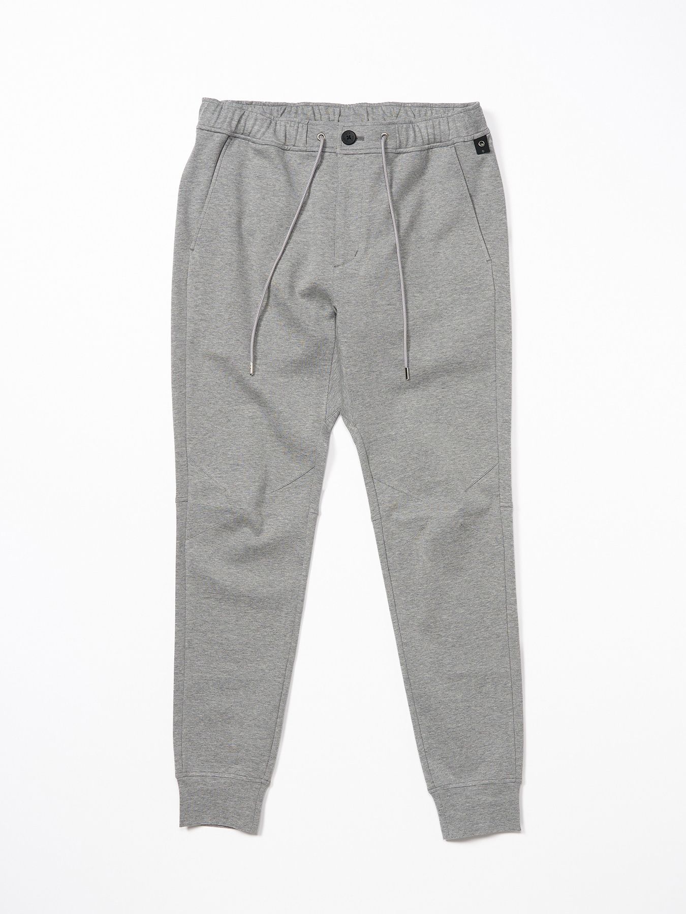 【予約品 9月23日(火) 締切】basic rib sweat pants / ベーシック リブスウェットパンツ / 杢グレー