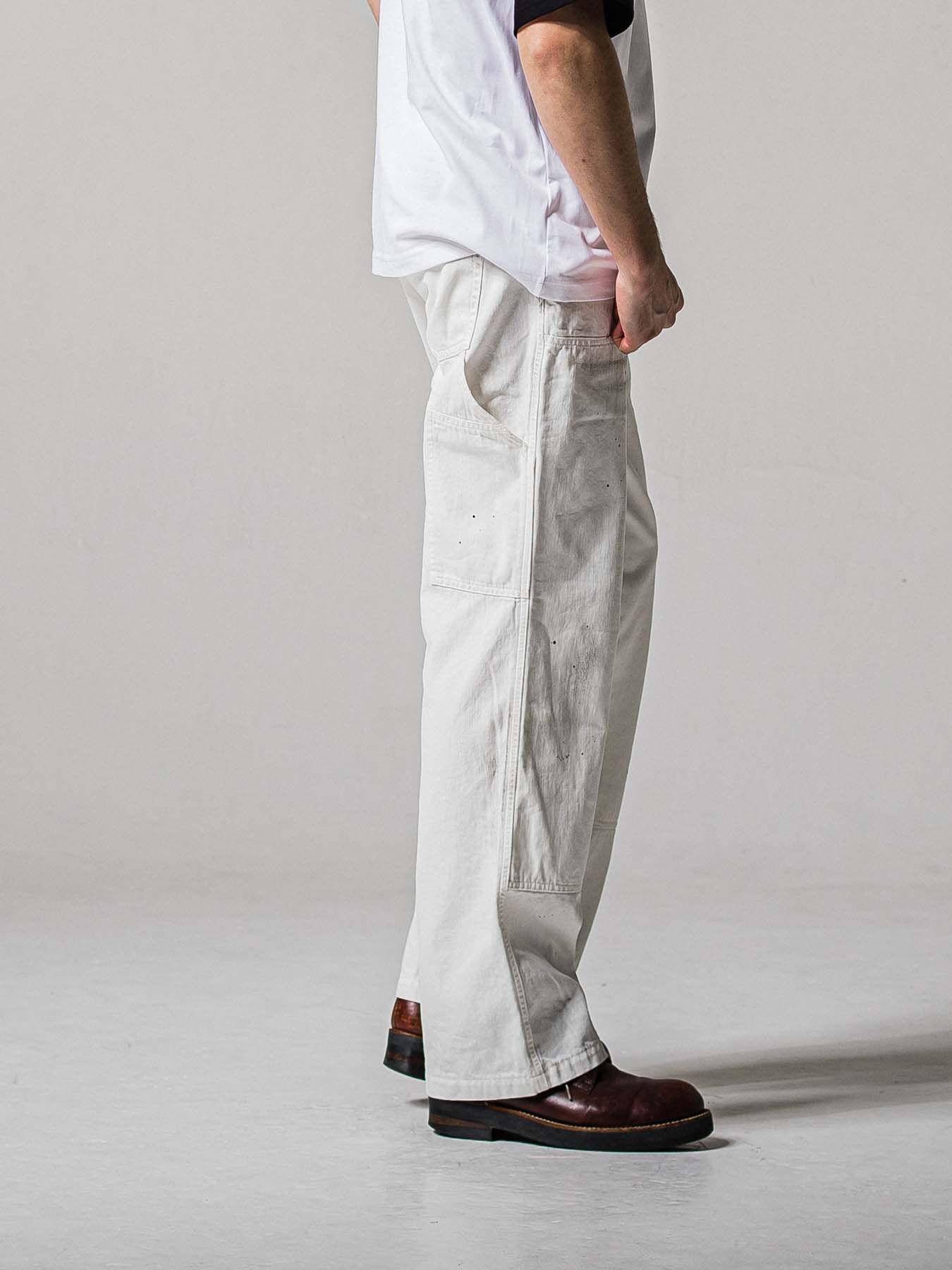 【予約品 11月16日(日) 締切】DOUBLE KNEE PT / ダブルニーワークパンツ / ホワイト