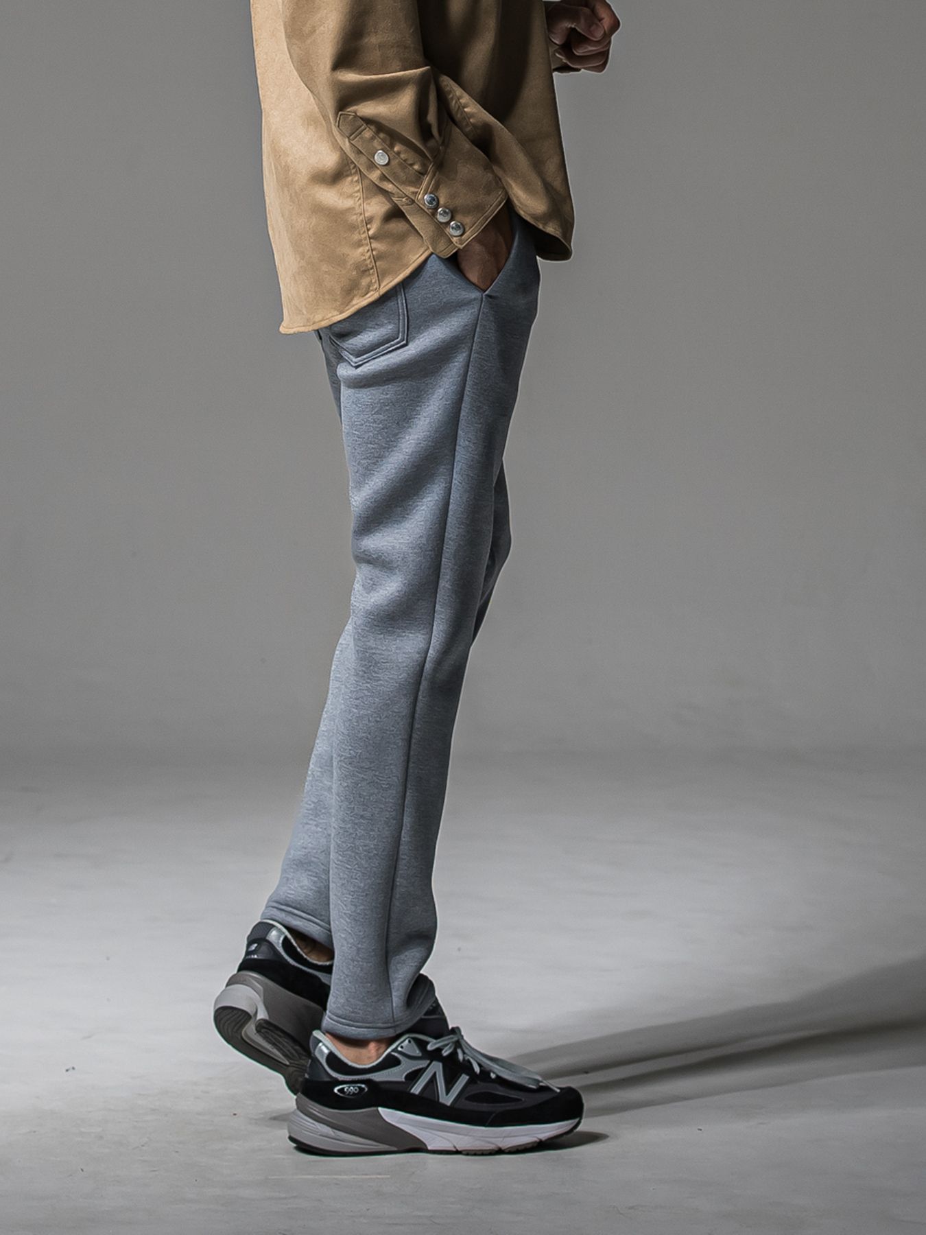 【予約品 】ERIC EASY PANTS / エリック イージーパンツ / ダークグレー