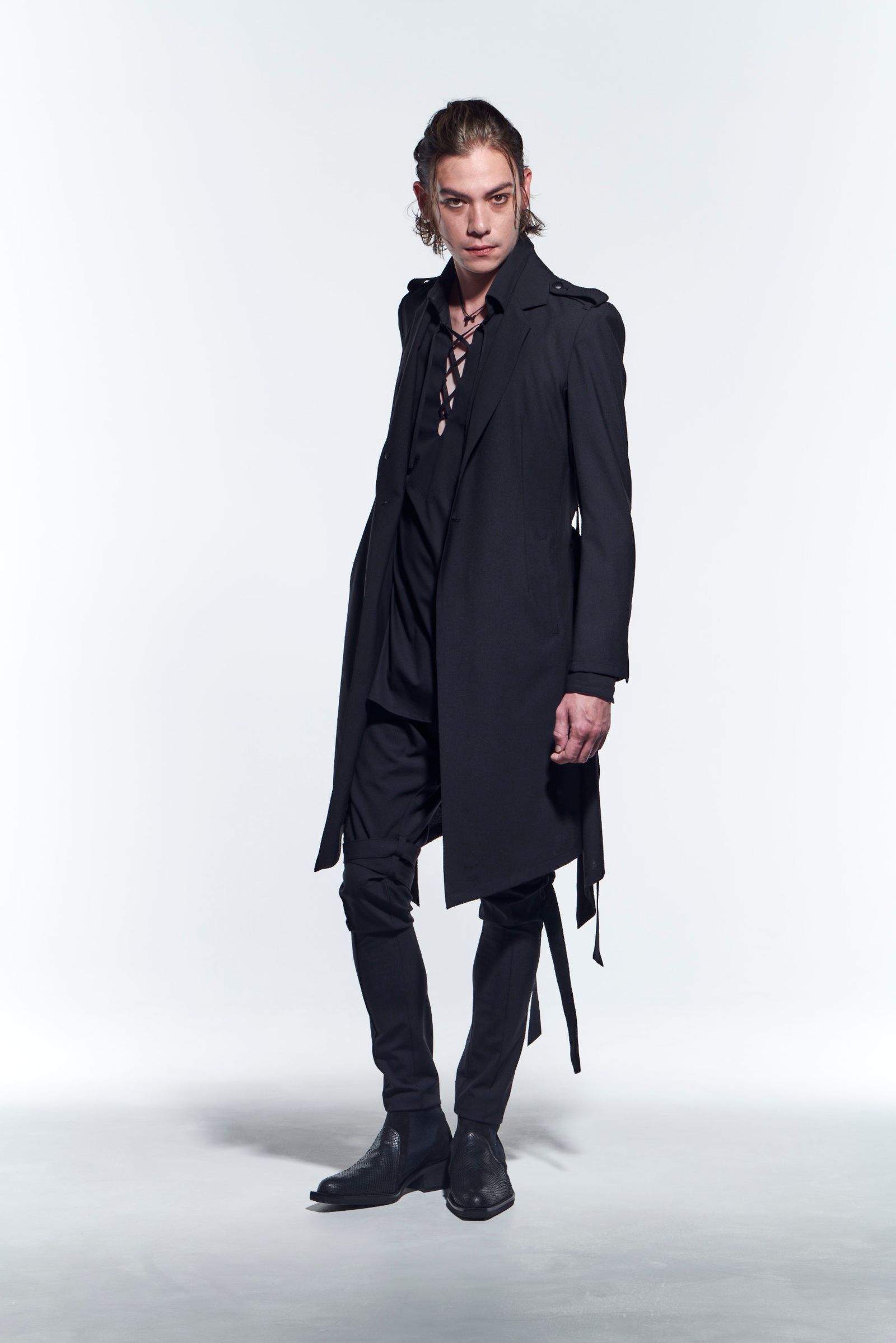 《予約品》 FlareJacket テーラードジャケット TWS-Stretch / Black 【kiryuyrik】 1月入荷予定