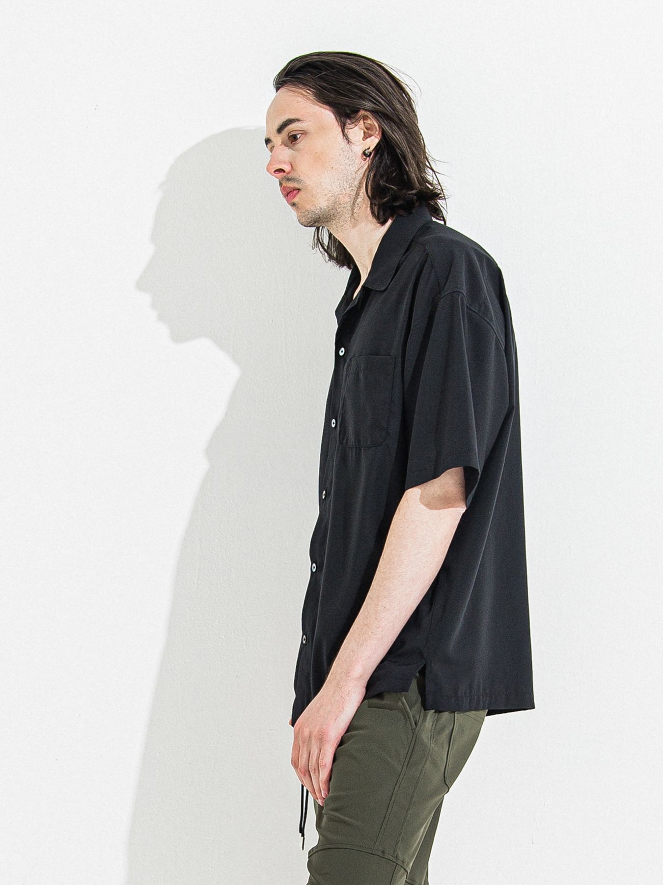【予約品 】ZACK HALF SHIRT / ザックハーフスリーブシャツ / ブラック