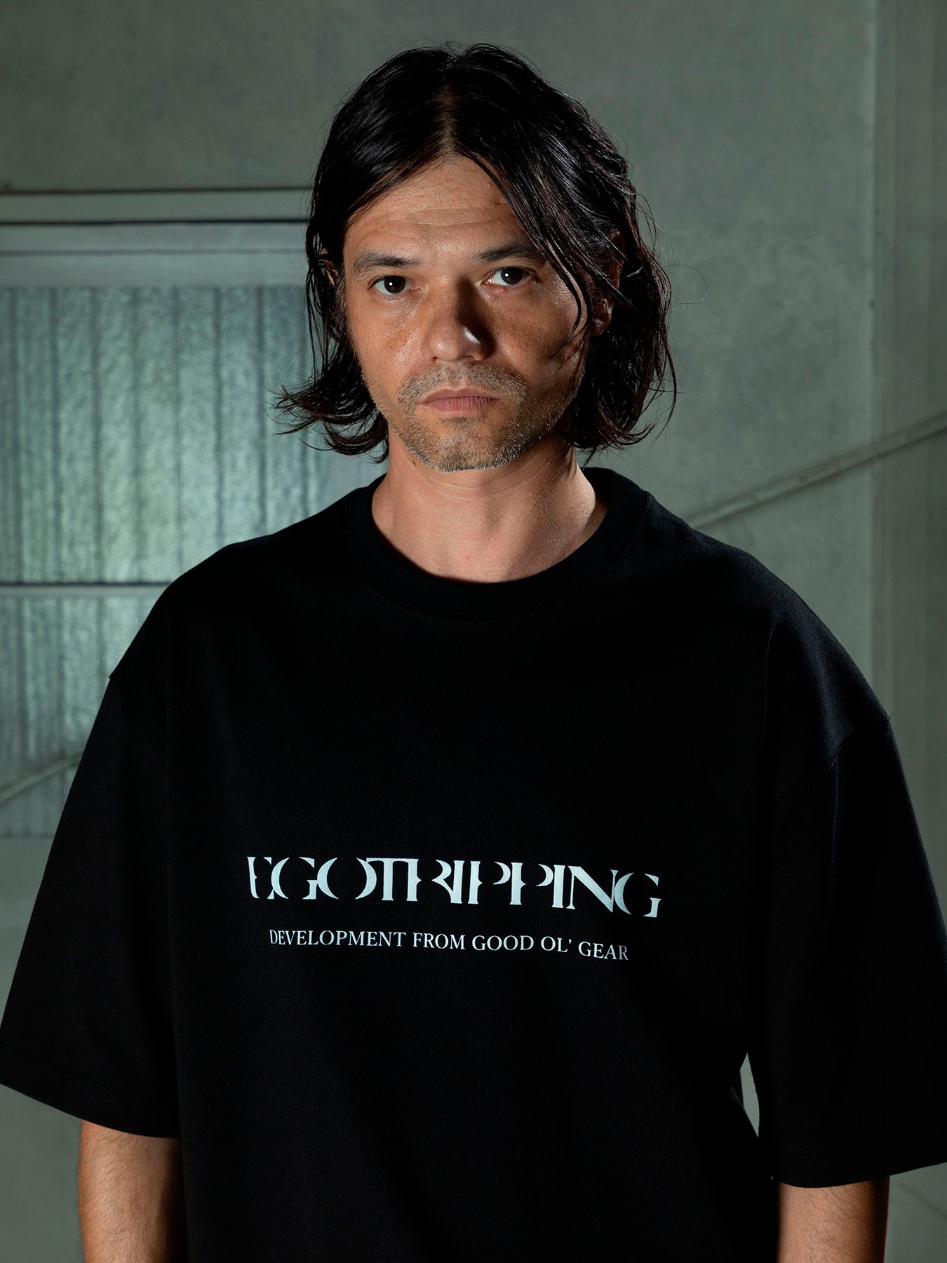 【予約品 11月9日(月) 締切】HEAVYJERSEY Chipped / ヘビーオンスジャージー Tシャツ / ブラック