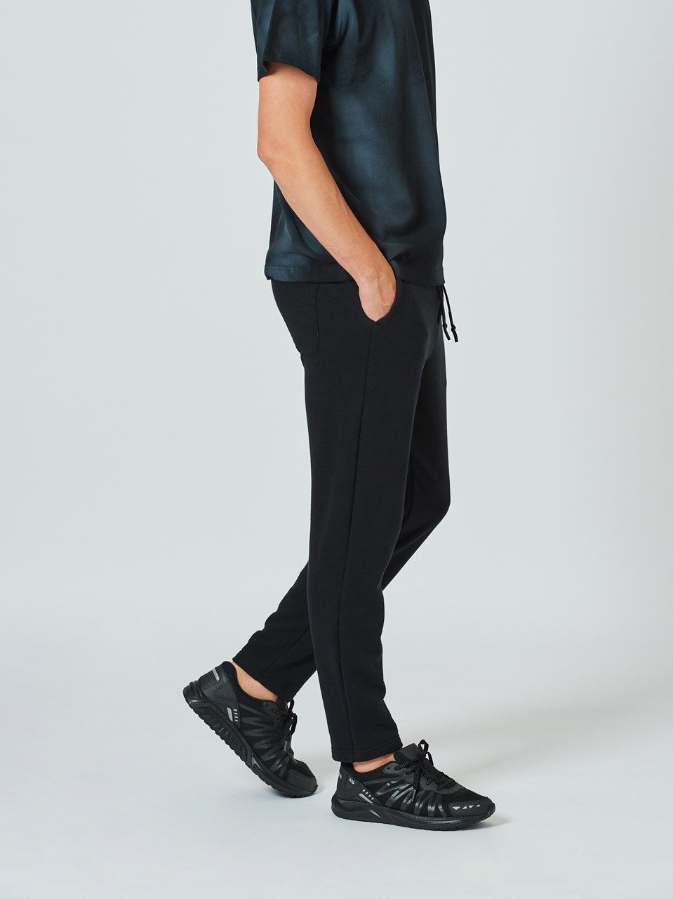 (予約品2023年10月19日18時締め) Sweat Easy Pants / イージーパンツ / ブラック