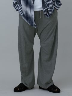 【予約品 10月26日(日) 締切】3DSWEATPANTS / 3Dスウェットパンツ / moku.CHARKOL